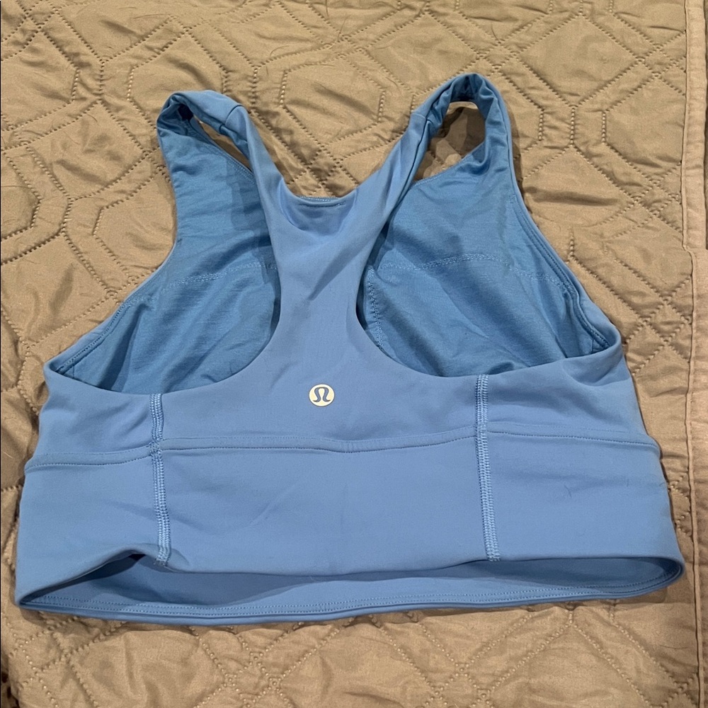 lululemon athletica Sky Blue Sports Bra
